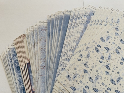 Superaktion! Maja Design Papiere im Set Vintage Winter 12x12" 36 Bogen