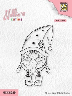 Nellies' Choice Stempel Weihnachtswichtel 4.7x7.8cm