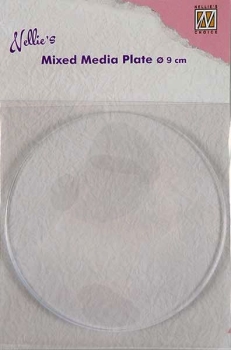 Nellie's Choice Mixed Media Platte rund 9cm