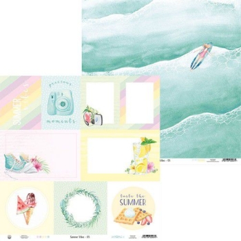 GRATIS! Piatek13 Papier Summer Vibes 05 12x12"