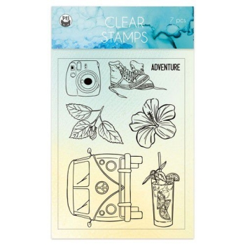Piatek13 Stempel Summer Vibes Clear Stamps 10.0x14.5cm