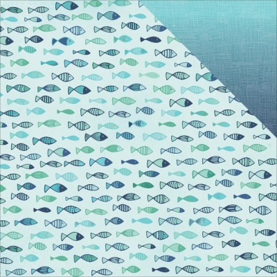 Kaisercraft Papier Summer Splash Fish 12x12"