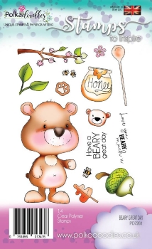Polkadoodles Stempel Beary Great Day Clear Stamps