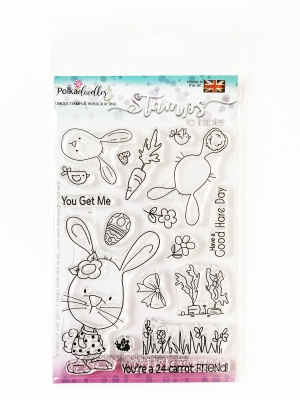 Polkadoodles Stempel Carrot Friend Clear Stamps