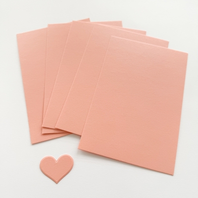 Perlglanzpapiere rosa A6 5 Bogen