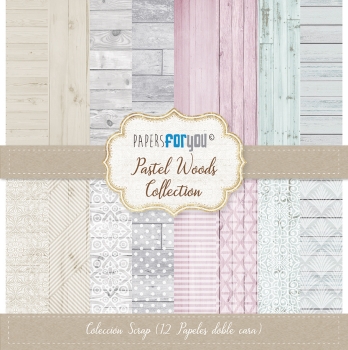Papers For You Papierpack Pastel Woods 12x12"
