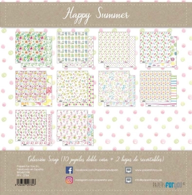 Preview: Paper Favorites Papierpack Happy Summer Collection 12x12