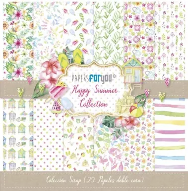 Papers For You Papierpack Happy Summer 6x6"