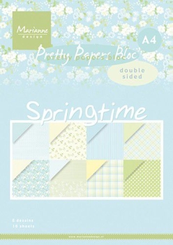 Marianne Design A4 Papierblock Springtime