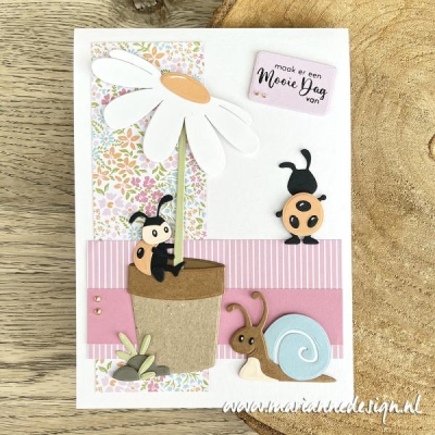Marianne Design Papierblock Süsse Blumen Sweet Flowers A4