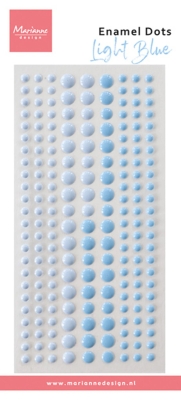 Marianne Design Enamel Dots Light Blue