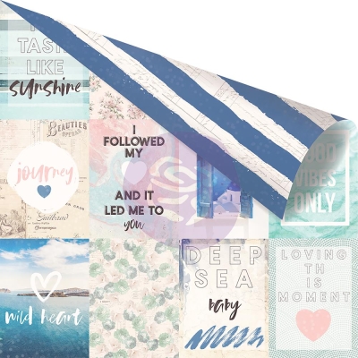 GRATIS! Prima Marketing Papier Santorini Moments 12x12"