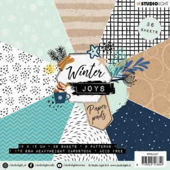 Studio Light Papierblock Winter Joys Paper Pads Nr. 127