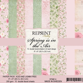 Reprint Papierpack Spring is in the Air 8x8"