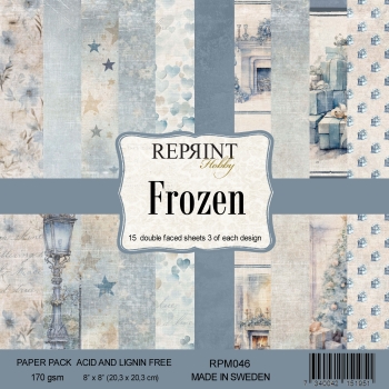 Reprint Papierpack Frozen 8x8" 20.3x20.3cm 170gsm