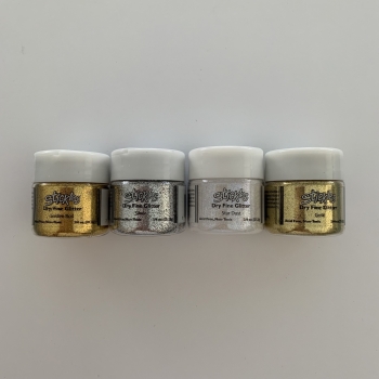 Superaktion! Ranger Glitzerpulver im Set 4 Stück