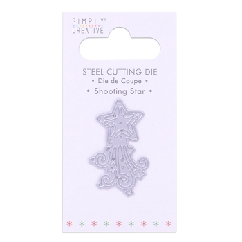 Simply Creative Stanzschablone Weihnachtsstern Shooting Star 4.5x2.5cm