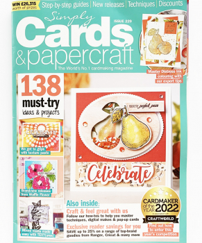 Simply Cards & Papercraft Magazin Nr. 229