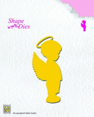 Nellie's Choice Stanzschablone Engel Junge Angel Boy Shape Dies