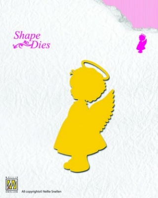 Nellie's Choice Stanzschablone Engel Mädchen Angel Girl Shape Dies