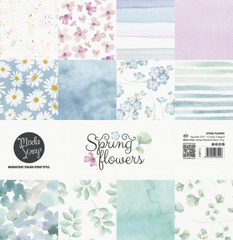ModaScrap Papierpack Spring Flowers 12x12"