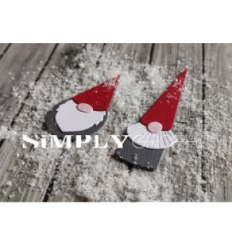 Simply Graphic Stanzschablonen Zwerge Gnomes