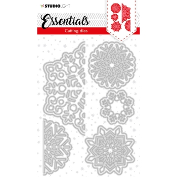 Studio Light Stanzen Grosse Schneeflocken Essentials Christmas Large Snowflakes