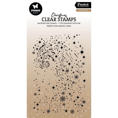 Studio Light Clearstempel Snow Swirl Background Essentials PRE-ORDER Lieferbar ab 13.08.2025