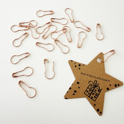 Sicherheitsnadeln rose-gold 20 Stück 2cm