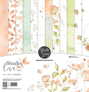 ModaScrap Papierkit Shades of love Collection 12x12"