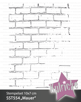 Kulricke Clearstempelset Mauer