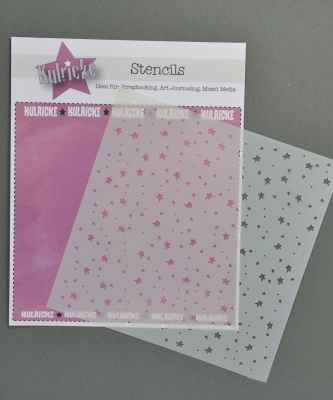 Kulricke Stencil Schablone Sternenhimmel 6x6"