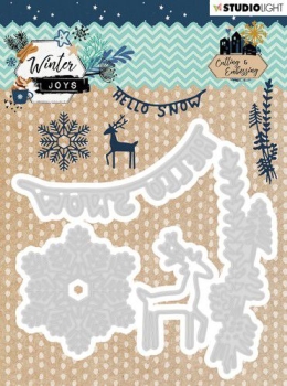 GRATIS! Studio Light Stanzformen Winter Joys Nr. 229