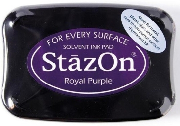 Tsukineko StazOn Stempelkissen Royal Purple Ink Pad