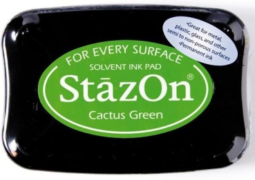 Tsukineko StazOn Stempelkissen hellgrün Cactus Green Ink Pad