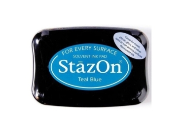 Tsukineko StazOn Stempelkissen Teal Blue