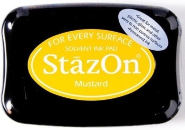 Tsukineko StazOn Stempelkissen Mustard Ink Pad