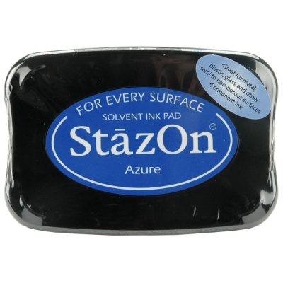 Tsukineko StazOn Stempelkissen Azure Ink Pad