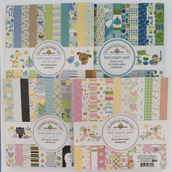 Superaktion! Doodlebug Design Papierpacks 4 Stück