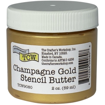The Crafter's Workshop Champagne Gold Stencil Butter 59ml
