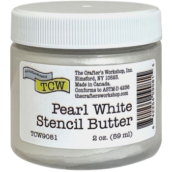 The Crafter's Workshop Pearl White Stencil Butter 59ml