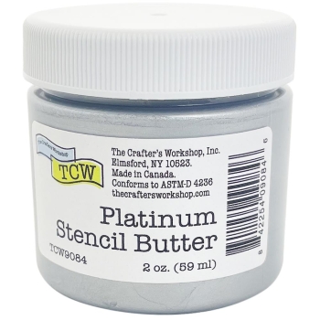 The Crafter's Workshop Platinum Stencil Butter 59ml