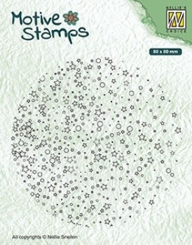 Nellie's Choice Clearstempel Stars & Dots 8cm