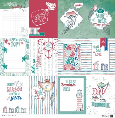 ModaScrap Papierkit Under the Sea 12x12"