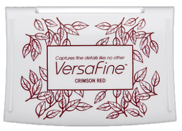 Tsukineko Versafine Pigment Stempelkissen Crimson Red