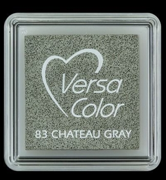 Tsukineko VersaColor Mini Pigment Stempelkissen Chateau Gray 2.5x2.5cm