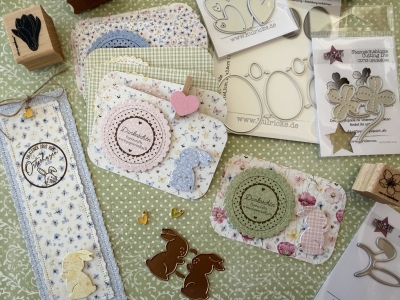 Preview: Kulricke Clearstempel Osterlicht 10x10cm