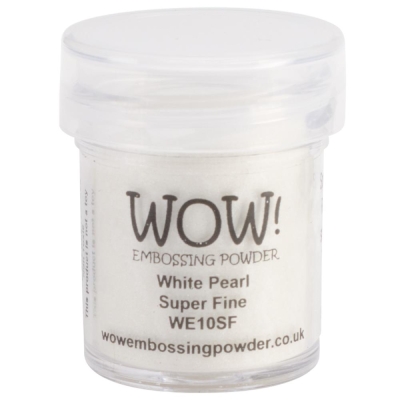 WOW! Embossingpulver White Pearl Super Fine 15ml