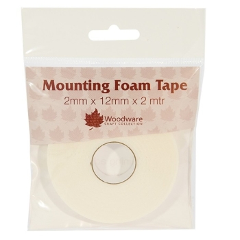 Woodware Craft Collection 3D-Abstandsband 2m x 12mm x 2mm