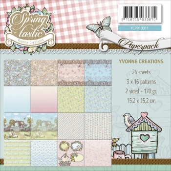 Find It Trading Yvonne Creations Papierpack Springtastic Paper Pad 6x6"